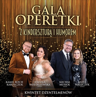 Plakat wydarzenia: GALA OPERETKI Z KINDERSZTUBĄ I HUMOREM 
